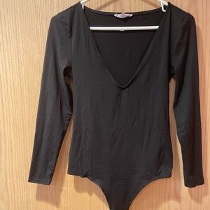 BB Dakota Steve Madden Black long sleeve bodysuit